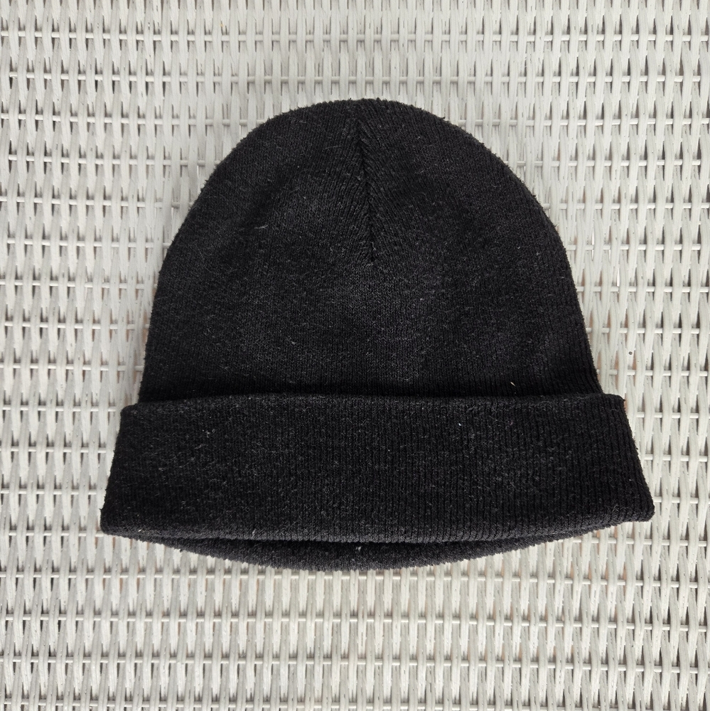 Plain Black Beanie